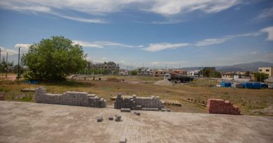 Avanza la construcción de la segunda etapa del Parque Las Acacias
