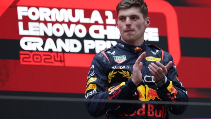Max Verstappen triunfa por primera vez en China